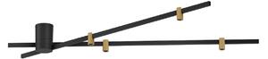 Wever & Ducré Lighting WEVER DUCRÉ Λάμπα LED Trace Spin 1.0 μαύρο/μπεζ 927, ρυθμιζόμενος, Μαύρο, Σαλόνι / τραπεζαρία, Αλουμίνιο, σύγχρονο