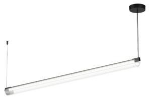 Wever & Ducré Lighting WEVER DUCRÉ LED κρεμαστό φωτιστικό Finelle 1.0 μαύρο 2700K dim, ρυθμιζόμενος, Μαύρο, Σαλόνι / τραπεζαρία, Γυαλί, σύγχρονο
