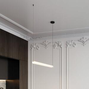 Wever & Ducré Lighting WEVER DUCRÉ LED κρεμαστό φωτιστικό Finelle 1.0 μπεζ 2700K dim, ρυθμιζόμενος, Μπεζ, Σαλόνι / τραπεζαρία, Γυαλί, σύγχρονο
