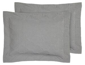 Ζεύγος Μαξιλαροθήκες Oxford (50x70) Das Home 0287 Grey