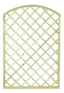 Ξύλινο Καφασωτό διαγώνιο αψίδα 12x12 180(Y) x 120εκ