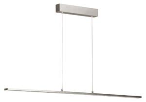 FISCHER & HONSEL Κρεμαστή λάμπα LED Marlo, αλουμίνιο, μήκος 140 cm, CCT, Touchdim, ρυθμιζόμενος, Μεταλλικό, Σαλόνι / τραπεζαρία, Μέταλλο, σύγχρονο