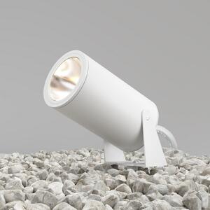 Maytoni LED-Erdspießstrahler Bern, λευκό, αλουμίνιο, IP65, Λευκό, Αλουμίνιο