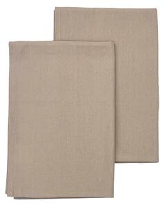 Ποτηρόπανα (Σετ 2τμχ) Melinen Zoe Beige