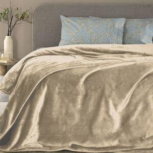 Κουβέρτα Fleece Μονή (160x220) Palamaiki Lucy Fog