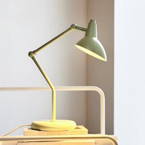 Dyberg Larsen Επιτραπέζια λάμπα Vela, μέντα, ύψος 45 cm, Πράσινο, Σαλόνι / τραπεζαρία, Μέταλλο, Σκανδιναβικό