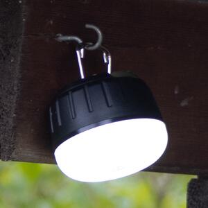 FH Lighting Εξωτερική λάμπα LED με μπαταρία 850948, μαύρη/λευκή, Ø 7 cm, πλαστικό, ρυθμιζόμενος, Μαύρο, Πλαστικό, σύγχρονο