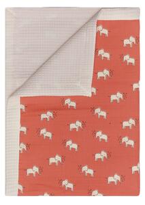 Κουβέρτα Πικέ Αγκαλιάς (65x100) 2 Όψεων Kentia Baby YN 25 Elephants