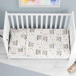 Σεντόνι Λίκνου (80x110) Dimcol Lion Cub 531 Grey