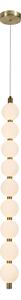 Φωτιστικό Οροφής Μονόφωτο LED Aca Lolly HM238LEDP9 Brass Gold/White