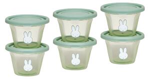Φαγητοδοχεία (Σετ 6τμχ) Miffy Koko Green 69-24704
