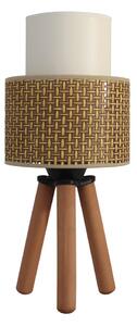 Πορτατίφ Heronia HK-10 14-0384 Καφέ/Κρεμ