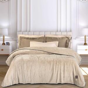Κουβέρτα Fleece Υπέρδιπλη (220x240) Greenwich Polo Club Essential 4438 Beige
