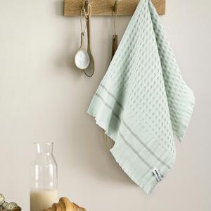 Ποτηρόπανο Πικέ (40x60) Nima Waffle Mint