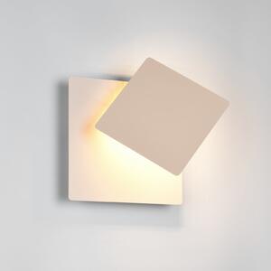Trio Lighting LED φωτιστικό τοίχου Mio, μπεζ χρώμα, πλάτος 18 cm, μέταλλο, Μπεζ, Σαλόνι / τραπεζαρία, Μέταλλο, σύγχρονο