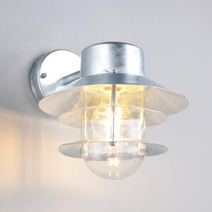 Trio Lighting Εξωτερικός φωτιστικός Ruvuuma χρώματος ψευδαργύρου Ø 22 cm κατευθυνόμενος προς, ρυθμιζόμενος, Μεταλλικό, Μέταλλο