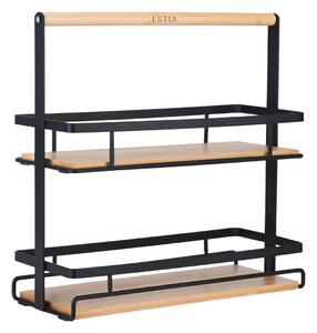 Ραφιέρα Οργάνωσης Κουζίνας (25.5x18x30.5) Estia Bamboo Essentials 01-30759