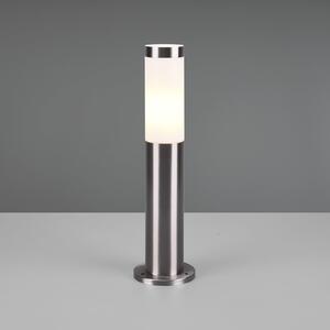 Trio Lighting Λάμπα βάσης Trioto, χρώμα νικελίου, ύψος 45 cm, ανοξείδωτο ατσάλι, ρυθμιζόμενος, Μεταλλικό, Ανοξείδωτος χάλυβας, σύγχρονο