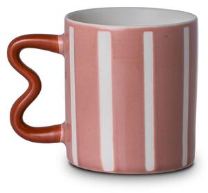 Κούπα 450ml Estia Jazz Lines Ροζ 07-35150