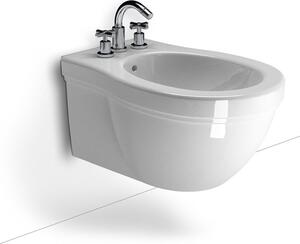 GSI Classic 8765 Λευκό Μπιντέ Κρεμαστό Πορσελάνινο 55cm