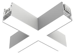The Light Group SLC LED γωνιακό στοιχείο Click X, λευκό, DALI, Ra90, IP20, ρυθμιζόμενος, Λευκό, Σαλόνι / τραπεζαρία, Αλουμίνιο, σύγχρονο