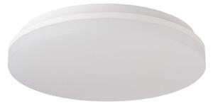 The Light Group SLC LED αισθητήρας οροφής OMEGA, λευκό, Ø 40 cm DIP CCT IP54, Λευκό, Σαλόνι / τραπεζαρία, Πλαστικό