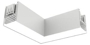 The Light Group SLC LED γωνιακό στοιχείο Click L, AC, σύνδεση δεξιά, λευκό, ρυθμιζόμενος, Λευκό, Σαλόνι / τραπεζαρία, Αλουμίνιο, σύγχρονο