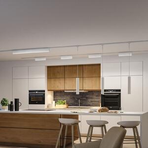 Paulmann URail LED φωτιστική λωρίδα Ceris, 3000K, αλουμίνιο, ρυθμιζόμενη ένταση, ρυθμιζόμενος, Λευκό, Σαλόνι / τραπεζαρία, Αλουμίνιο, σύγχρονο
