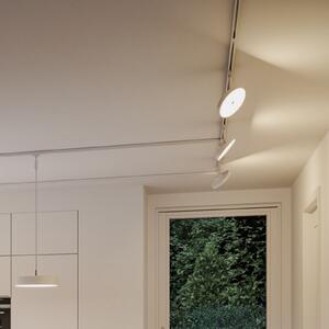Paulmann URail Smart LED Spot Hildor, λευκό, ZigBee, ρυθμιζόμενος, Λευκό, Σαλόνι / τραπεζαρία, Πλαστικό, σύγχρονο