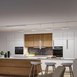 Paulmann URail LED λωρίδα Zelos, 4000K, λευκό σήμα, ρυθμιζόμενη ένταση φωτισμού, ρυθμιζόμενος, Λευκό, Σαλόνι / τραπεζαρία, Αλουμίνιο, σύγχρονο