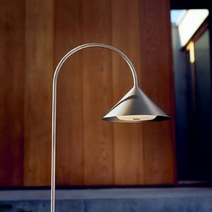 FRANDSEN LED-Erdspießlampe Grasp, ανοξείδωτο ατσάλι, 82 cm, IP44, ρυθμιζόμενος, Μεταλλικό, Ανοξείδωτος χάλυβας, σχεδιασμός