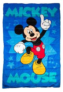Κουβερτοπάπλωμα Μονό (160x250) Dimcol Mickey Blue