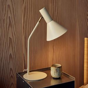 FRANDSEN Επιτραπέζια λάμπα Lyss, μπεζ, μέταλλο, ύψος 50 cm, E27, Μπεζ, Σαλόνι / τραπεζαρία, Μέταλλο, σχεδιασμός