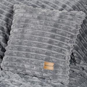 Διακοσμητική Μαξιλαροθήκη Fleece (45x45) Nima Savara D.Grey