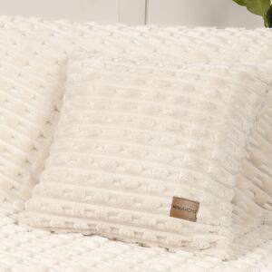 Διακοσμητική Μαξιλαροθήκη Fleece (45x45) Nima Savara L.Beige