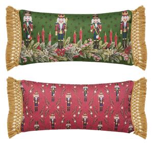 Χριστουγεννιάτικο Μαξιλάρι 2 Όψεων (30x60) Kentia Loft Snow 255