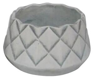 Κασπώ (Φ18x10.5) Marhome Γκρι/Λευκό 06-23428