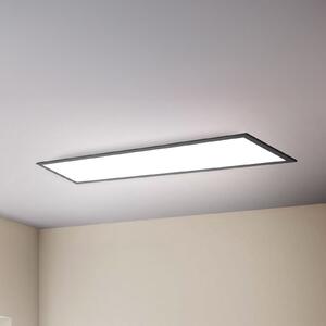 B.K. Licht LED πάνελ Odin on/off, 100 x 25 cm, μαύρο, 4.000 K, Μαύρο, Μελέτη / Γραφείο, Μέταλλο, σύγχρονο