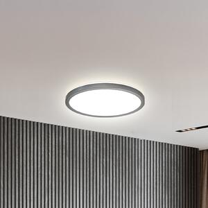 B.K. Licht LED Panel Slim Remote RGBW, Ø 29 cm, μαύρο, οπίσθιος φωτισμός, ρυθμιζόμενος, Μαύρο, Μελέτη / Γραφείο, Πλαστικό