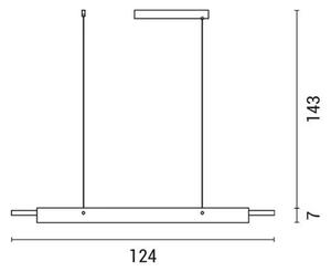 Φωτιστικό Οροφής Μονόφωτο LED 3 CCT Eurolamp 144-16020 Black