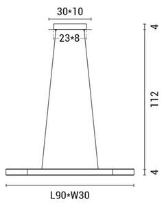 Φωτιστικό Οροφής Δίφωτο LED Eurolamp 144-16014 White
