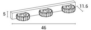 Απλίκα Τοίχου LED Eurolamp 144-80007 Chrome