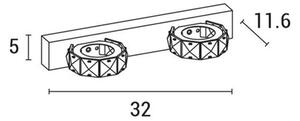 Απλίκα Τοίχου LED Eurolamp 144-80006 Chrome