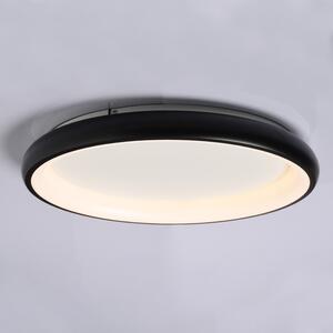 Φωτιστικό Πλαφονιέρα LED 3 CCT Aca Diana BR71LEDC61BKCCT Matt Black
