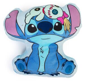 Διακοσμητικό Μαξιλάρι Βελουτέ 2 Όψεων Dimcol Stitch 679 Sky Blue 20cm