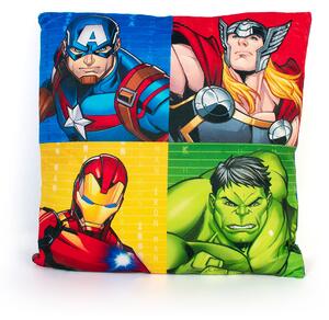 Διακοσμητικό Μαξιλάρι Βελουτέ 2 Όψεων (38x38) Dimcol Avengers 53