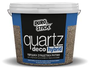Durostick Quartz Deco Hybrid Υβριδική συνδετική ρητίνη για τη δημιουργία γρανιτοσοβά σε τοίχους και οροφές 6.6 kg