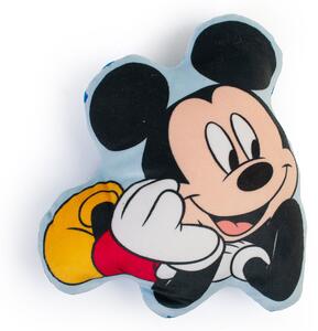 Διακοσμητικό Μαξιλάρι Βελουτέ 2 Όψεων Dimcol Mickey 694 Sky Blue 20cm