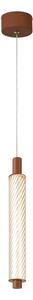 Φωτιστικό Οροφής Μονόφωτο LED 3 CCT Aca Mystique CNP11CACCT Brown