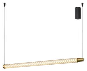 Φωτιστικό Οροφής Μονόφωτο LED 3 CCT Aca Mystique CNP42GBCCT Gold/Sand Black